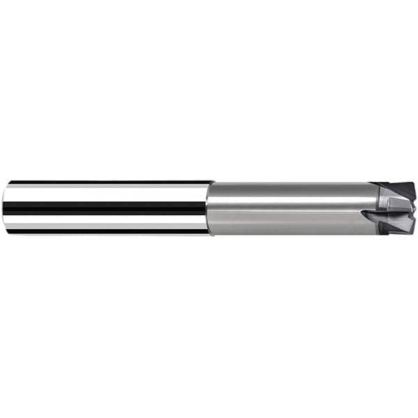 Fraisa - 10mm Diam Solid Carbide Single End 4 Flute High-Feed End Mill - USA Tool & Supply