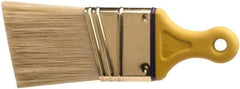 Wooster Brush - 2" Angled Hog General Purpose Paint Brush - 2-7/16" Bristle Length, 6-1/2" Plastic Short Handle - USA Tool & Supply