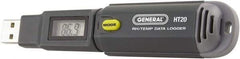 General - -4 to 158°F, 10 to 90% Humidity Range, Temp Recorder - USA Tool & Supply