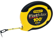 STANLEY® FATMAX® Closed Case Long Tape 3/8" x 100' - USA Tool & Supply