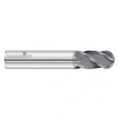 3/4 Dia. x 4 Overall Length 4-Flute Square End Solid Carbide SE End Mill-Round Shank-Center Cut-FC18 - USA Tool & Supply