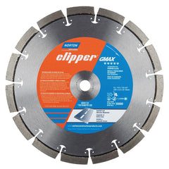 Wet & Dry Cut Saw Blade: 8″ Dia, 7/8 & 5/8″ Arbor Hole, 0.095″ Kerf Width, 14 Teeth High Speed Steel Teeth, Use on Concrete, Standard Arbor