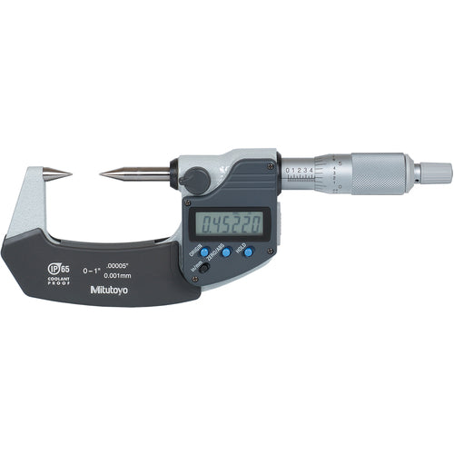 Model 342-361-30 0-1 Inch 30Deg Point Micrometer - USA Tool & Supply