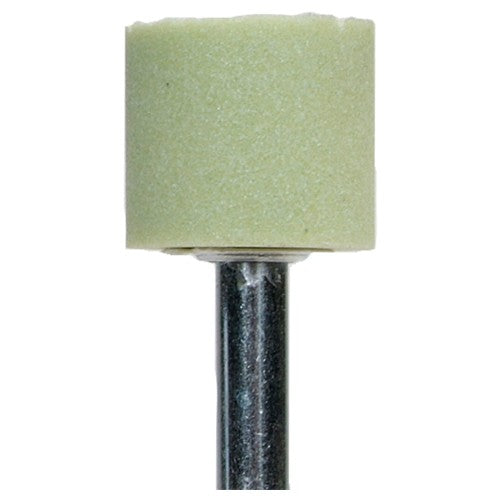 3/4″ × 3/4″ 1/4″ Spindle Quantum Mounted Point A39 80 Grit Ceramic Alumina - USA Tool & Supply