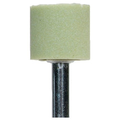 3/4″ × 3/4″ 1/4″ Spindle Quantum Mounted Point A39 80 Grit Ceramic Alumina - USA Tool & Supply