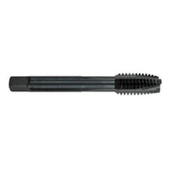 M10 × 1.5 Dia. - H11 - HSS - Nitride & Steam Oxide - +.005 Oversize Spiral Flute Tap Series/List #2090M - USA Tool & Supply