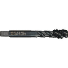 ‎5/16″ - 18 NC 3-Flute, H11 Semi-Bottoming Series/List # 2091 Spiral Flute Tap - USA Tool & Supply