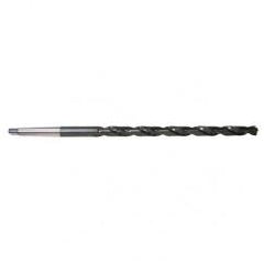 25.25mm Dia. - Cobalt 3MT GP Taper Shank Drill-118° Point-Surface Treated - USA Tool & Supply