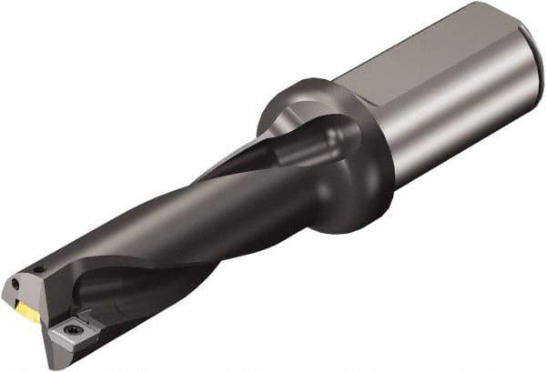 Sandvik Coromant - 156mm Max Drill Depth, 4xD, 39mm Diam, Indexable Insert Drill - 40mm Shank Diam, 40 Cylindrical Shank - USA Tool & Supply