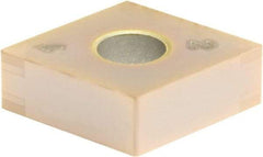 Sumitomo - 4NC-CNGA432 Grade BNC160 PCBN Turning Insert - TiN Finish, 80° Diamond, 1/2" Inscr Circle, 3/16" Thick, 1/32" Corner Radius - USA Tool & Supply