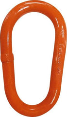 CM - 100 Grade Powder Coated Steel Pear Shape Master Link - 2-1/4" Diameter, 182,000 Lb Load Limit - USA Tool & Supply