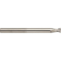 SGS - 16mm, 20mm LOC, 16mm Shank Diam, 150mm OAL, 2 Flute, Solid Carbide Square End Mill - Single End, TiB2 Finish, Spiral Flute, 35° Helix, Centercutting, Right Hand Cut, Right Hand Flute, Series 47MES - USA Tool & Supply