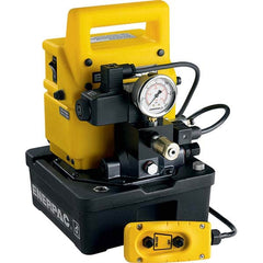 Enerpac - Power Hydraulic Pumps & Jacks Type: Electric Pressure Rating (psi): 10000 - USA Tool & Supply