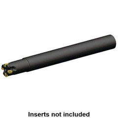 Kennametal - 3/4" Cutting Diam, 3/4" Shank Diam, Straight Shank Indexable Copy End Mill - 3 Inserts, XPLT0603 Insert, C7792VXP06CA.75Z3R6.1 Toolholder - USA Tool & Supply