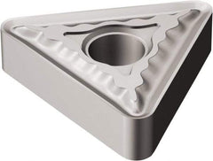 Sandvik Coromant - TNMG331 QM Grade 5015 Cermet Turning Insert - Uncoated, 60° Triangle, 3/8" Inscr Circle, 3/16" Thick, 1/64" Corner Radius - USA Tool & Supply