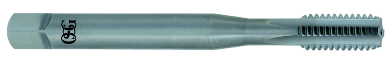 M5 x 0.8 Dia. - OH3 - 3 FL - Carbide - Bright - Bottoming - Straight Flute Tap - USA Tool & Supply