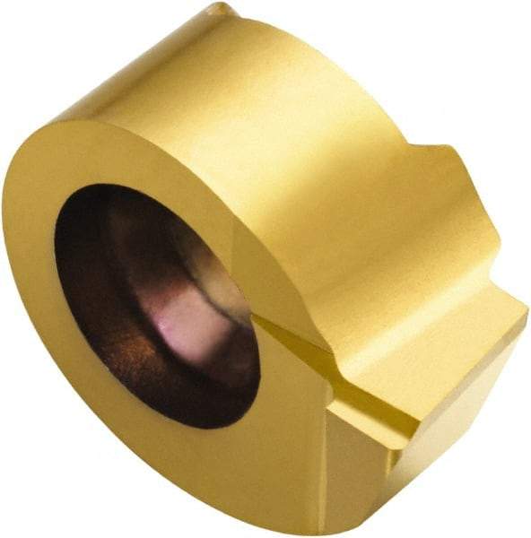 Sandvik Coromant - MB..T020Grade 1025 Carbide Boring Insert - TiAlN+TiN Finish, 110° Included Angle, 0.2mm Corner Radius - USA Tool & Supply