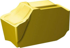 Sandvik Coromant - HQD-N KL Grade 1020, 4mm Cutting Width Carbide Grooving Insert - Neutral, TiAlN Finish - USA Tool & Supply