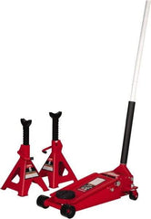 Sunex Tools - 3.5 Ton Capacity Service Floor Jack - 4 to 19-1/2" High - USA Tool & Supply