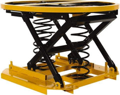Vestil - 4,500 Lb Capacity Manual Scissor Lift - 9" to 27-3/4" Lift Height, 36-3/4" Platform Length x 36" Platform Width - USA Tool & Supply