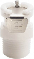 Parker - 1/8" Nominal Flow, 1/4 Thread, NPT Nonvalved Coupling Body - 120 Max psi, -40 to 180°F, Acetal Copolymer/Stainless Steel Coupling, Nitrile O-Ring - USA Tool & Supply