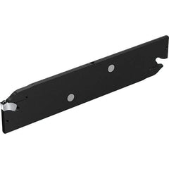 Walter - 0.085" Blade Width, 5.929" OAL, Neutral Cut, Indexable Cut-Off Blade - 60mm Max Depth of Cut, G2042-P Blade, G2042-P Series - USA Tool & Supply