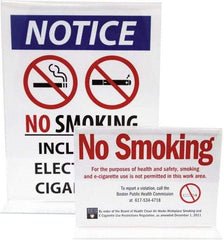 NMC - 8-1/2" Wide x 11" High Sign Compatiblity, Acrylic Sign Holder - Clear, 11" Holder Height - USA Tool & Supply