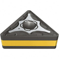 Iscar - TNMG432 M3P Grade IC8250 Carbide Turning Insert - TiCN/Al2O3/TiN Finish, 60° Triangle, 12.7mm Inscr Circle, 4.76mm Thick, 0.8mm Corner Radius - USA Tool & Supply