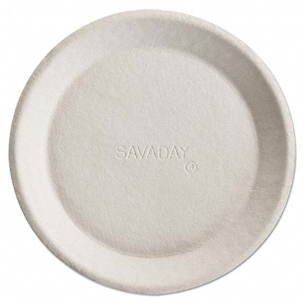 Chinet - Savaday Molded Fiber Plates, 10", Round, 500/Carton - USA Tool & Supply