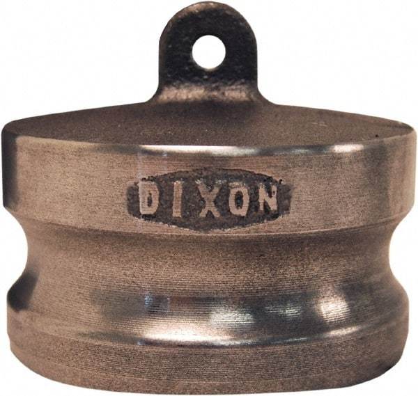 Dixon Valve & Coupling - 3" Malleable Iron Cam & Groove Suction & Discharge Hose Dust Plug For Use with Couplers - Part DP, 125 Max psi - USA Tool & Supply