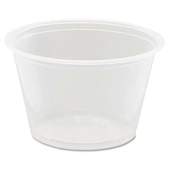 DART - Conex Complements Portion/Medicine Cups, 4 oz, Clear, 125/Bag, 20 Bags/Carton - Exact Industrial Supply