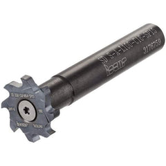 Iscar - T-Slot 11mm Stepped Shank Milling Tip Insert Holder & Shank - M4x0.5 Neck Thread, 94mm OAL, SD S-A-SP Tool Holder - USA Tool & Supply