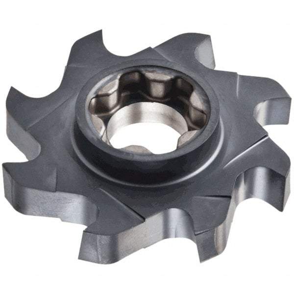 Iscar - SD D Grade IC908 Carbide T-Slot Milling Tip Insert - TiAlN Finish, 32" Cutting Diam - USA Tool & Supply