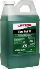 Betco - 2 L Jug Foam Bathroom Cleaner - Citrus Scent, Disinfectant, Soap Scum Remover - USA Tool & Supply