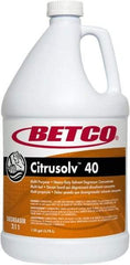 Betco - 1 Gal Bottle Cleaner/Degreaser - Liquid, Citrus - USA Tool & Supply