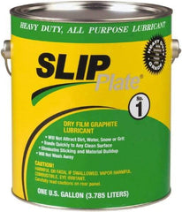 SLIP Plate - 1 Gal Can Lubricant - Black, -75°F to 450°F - USA Tool & Supply