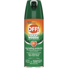 OFF! - 6 oz 25% DEET Aerosol Spray - For Chiggers, Flies, Fleas, Mosquitoes, Ticks - USA Tool & Supply