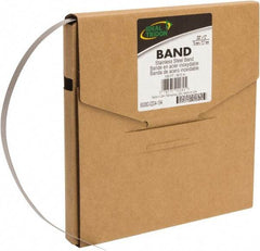 IDEAL TRIDON - Stainless Steel Banding Strap Roll - 1/2" Wide x 0.02" Thick - USA Tool & Supply