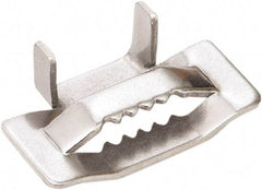 IDEAL TRIDON - Stainless Steel Banding Strap Buckle - 1/4" Wide x 0.03" Thick - USA Tool & Supply