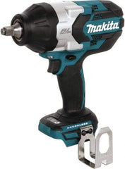 Makita - 1/2" Drive 18 Volt T-Handle Cordless Impact Wrench & Ratchet - 1,700 RPM, 750 Ft/Lb Torque, Lithium-Ion Batteries Not Included - USA Tool & Supply