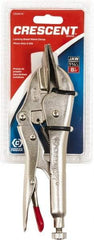 Crescent - 8" OAL Locking Jaw Locking Pliers - USA Tool & Supply