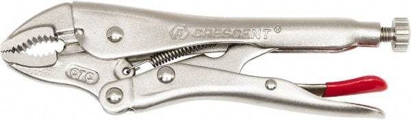 Crescent - 7" OAL Curved Jaw Locking Pliers - USA Tool & Supply