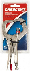 Crescent - 6" OAL C-Clamp Locking Pliers - USA Tool & Supply