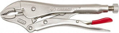 Crescent - 10" OAL Locking Jaw Locking Pliers - USA Tool & Supply