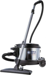 Nilfisk - 4 Gal, Steel Tank, Dry, HEPA Vacuum Cleaner - 8.7 Amps - USA Tool & Supply