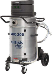 Nilfisk - 14 Gal, Painted Steel Tank, Dry, Machine Shop Vacuum Cleaner - 13.3 Amps - USA Tool & Supply