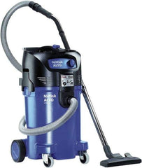 Nilfisk - 12 Gal Plastic Tank, Electric Powered Wet/Dry Vacuum - 1.34 Peak hp, 120 Volt, 8.3 Amps, 10' Hose Fitting, General Purpose Filter, Accessories Included - USA Tool & Supply