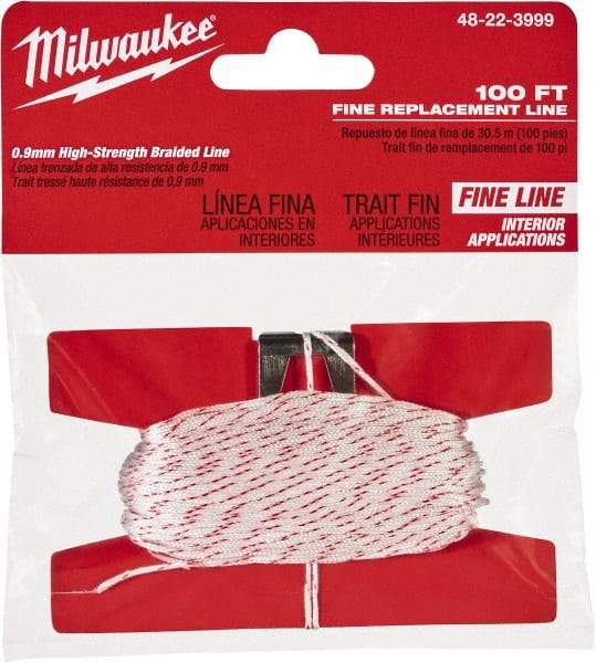 Milwaukee Tool - 100' Long Replacement Chalk Line - USA Tool & Supply