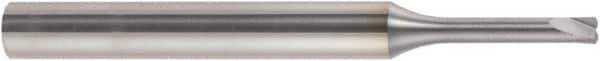 Niagara Cutter - 5/16", 2 Flute, Single End, Solid Carbide, 0.0373" Corner Radius End Mill - 3-1/2" OAL, 0° Helix, 0.41mm LOC - USA Tool & Supply