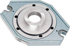 Bison - Adapter Back Plate for 10" Diam Self Centering Lathe Chucks - Plain Back Mount - USA Tool & Supply